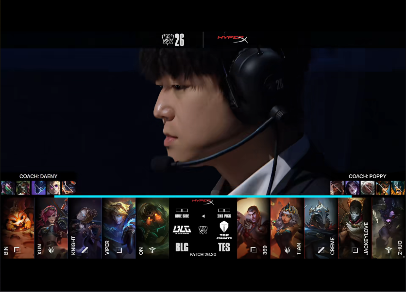 U8国际 BLG VS TES