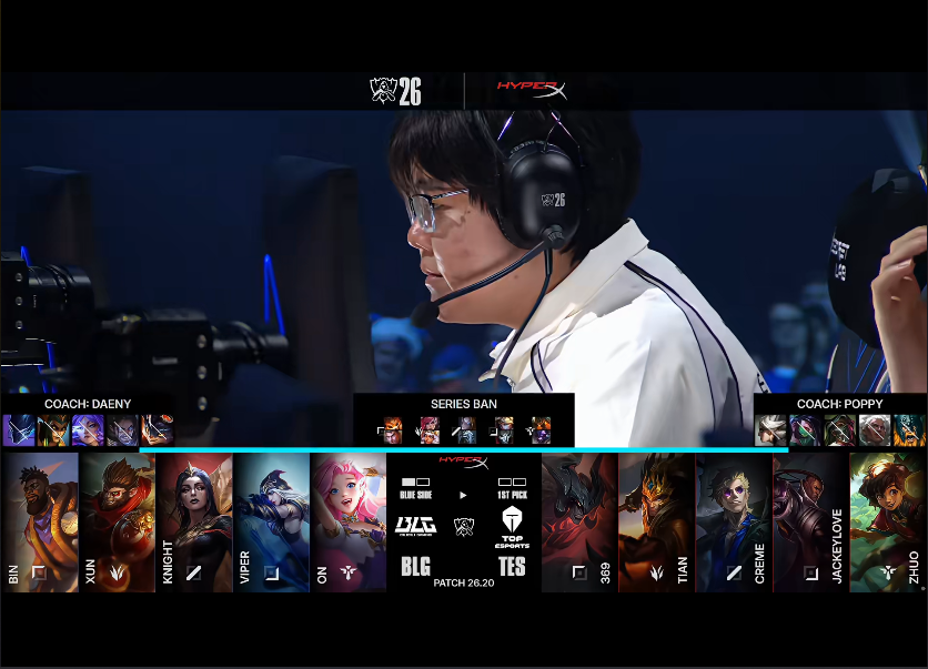 U8国际 BLG VS TES